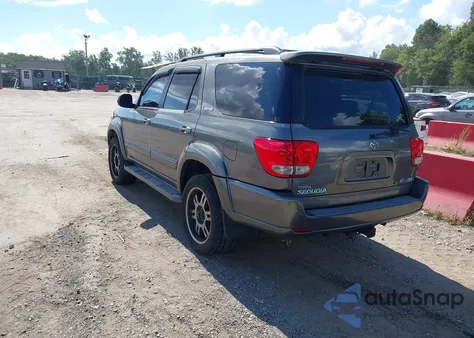 2006 Toyota Sequoia Limited V8 из США, поврежденный, VIN 5TDBT48AX6S258990